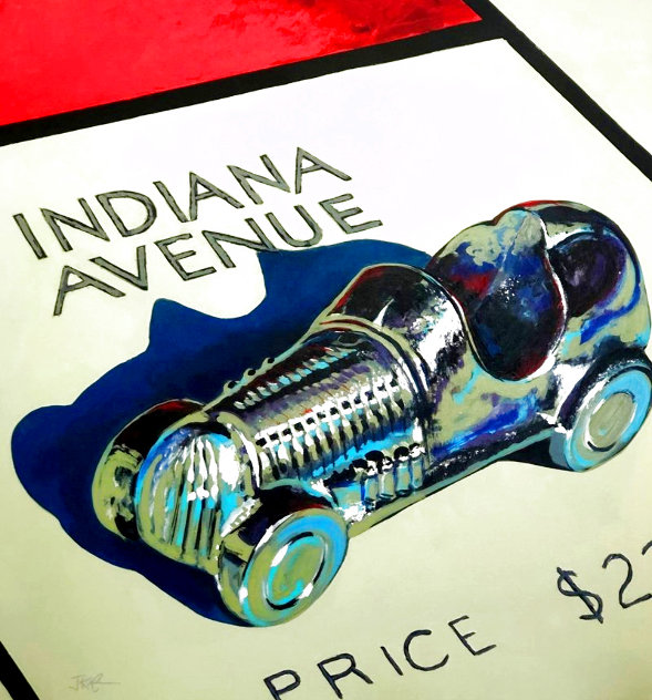 Indiana Avenue - Huge - Monopoly Limited Edition Print by Jim Keifer