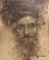 Study of an Old Man 17x12 Works on Paper (not prints) by Ramon Kelley - 0 Study of an Old Man 17x12 Works on Paper (not prints) by Ramon Kelley - 0