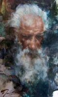 Senor Pedro, Taos 21x17 Original Painting by Ramon Kelley - 0 Senor Pedro, Taos 21x17 Original Painting by Ramon Kelley - 0