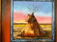 Native Treasures 2013 45x24 Huge Original Painting by Carol Kelley - 3