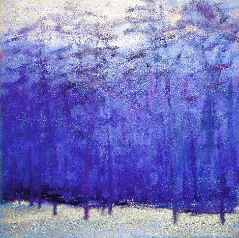 Blue Forest Haze - Canvas Limited Edition Print - Ken Elliott