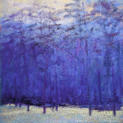 Blue Forest Haze - Canvas Limited Edition Print - Ken Elliott