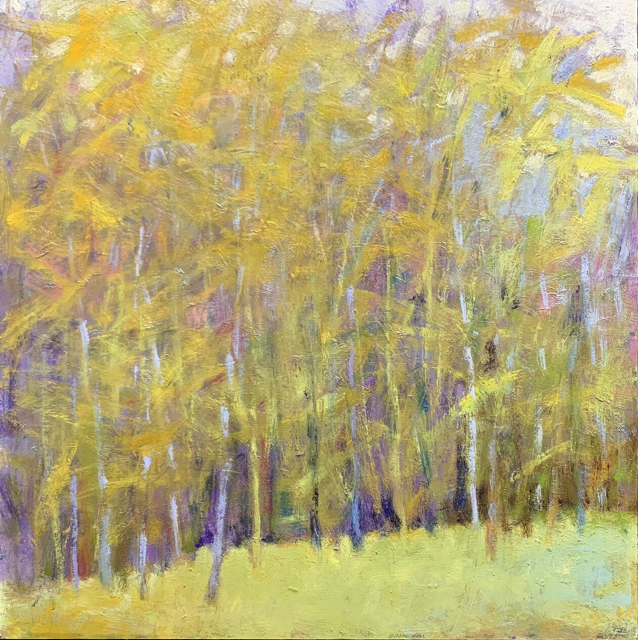 Yellow Winds - Canvas by Ken Elliott - For Sale on Art Brokerage