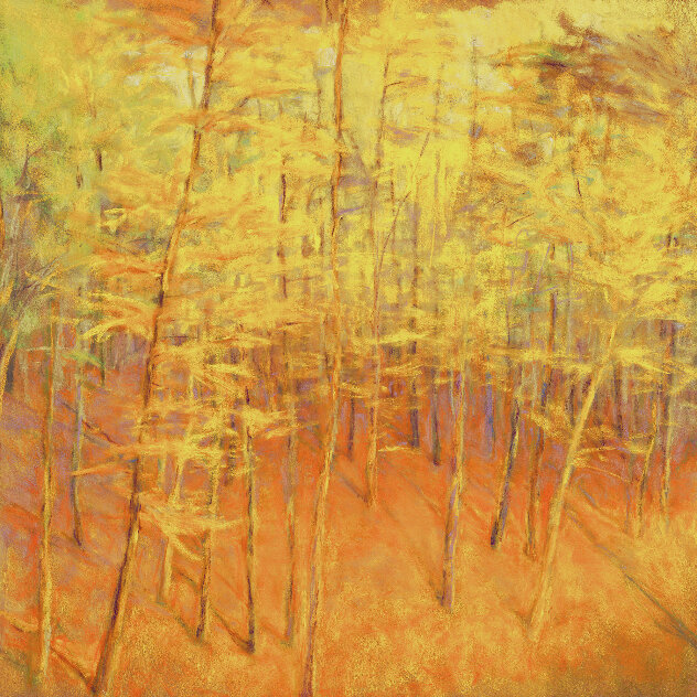 Up to the Yellows 2010 - Canvas Limited Edition Print by Ken Elliott