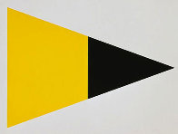 Black Yellow 1972 Limited Edition Print by Ellsworth Kelly - 0 Black Yellow 1972 Limited Edition Print by Ellsworth Kelly - 0