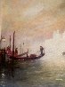 Venetian Port 2004 - Italy Limited Edition Print by John Kelly - 2