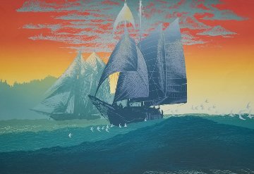 Homeward Bound 1980 Limited Edition Print - Ken Auster Homeward Bound 1980 Limited Edition Print - Ken Auster