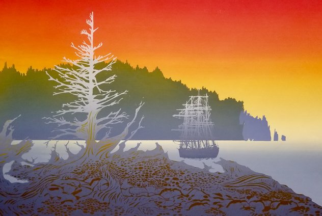 Days End 1980 Limited Edition Print by Ken Auster