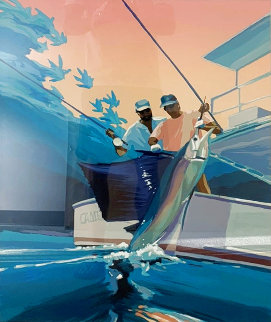 Sail Fish Bay Limited Edition Print - Ken Auster