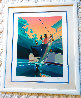 Sail Fish Bay HC 1990 - Huge Limited Edition Print by Ken Auster - 1
