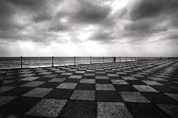 Seafront, Hastings, England Limited Edition Print - Michael Kenna