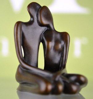 Lovers Maquette Sculpture Bronze 1997 8 in Sculpture - John Kennedy Lovers Maquette Sculpture Bronze 1997 8 in Sculpture - John Kennedy