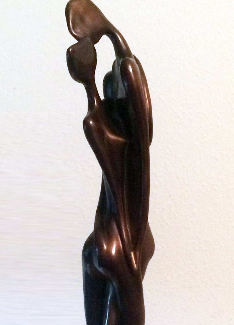 Lover's Duet Bronze Sculpture AP 1993 20 in Sculpture by John  Kennedy
