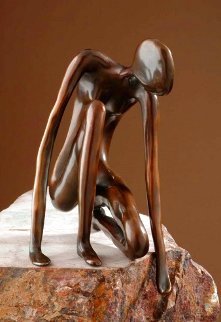Testing the Water 3 Bronze Sculpture 2000 8 in Sculpture - John Kennedy Testing the Water 3 Bronze Sculpture 2000 8 in Sculpture - John Kennedy