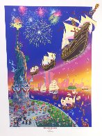 Christopher Columbus 2000 Limited Edition Print by Melanie Taylor Kent - 1 Christopher Columbus 2000 Limited Edition Print by Melanie Taylor Kent - 1