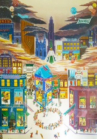 December on 5th Ave 1983 Limited Edition Print - Melanie Taylor Kent