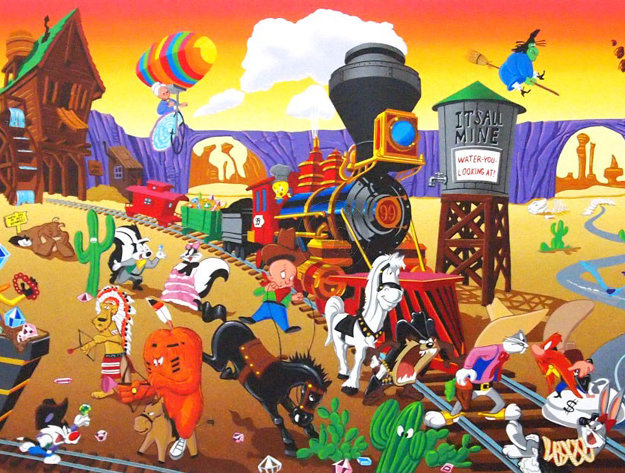 Tunestone Territory 1995 Limited Edition Print by Melanie Taylor Kent Tunestone Territory 1995 Limited Edition Print by Melanie Taylor Kent