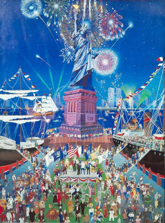 Statue of Liberty 1986 Limited Edition Print - Melanie Taylor Kent