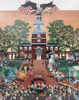 Constitution 200 AP 1987 Limited Edition Print - Melanie Taylor Kent Constitution 200 AP 1987 Limited Edition Print - Melanie Taylor Kent