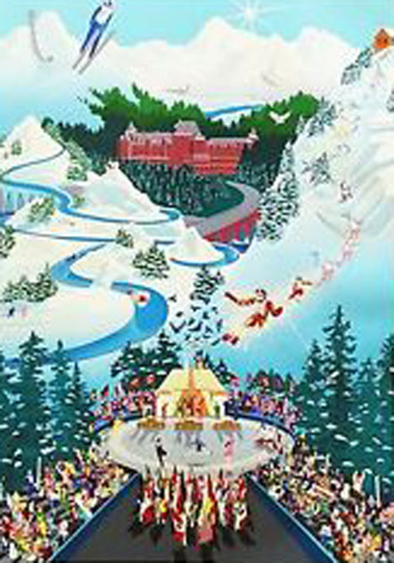 Let the Winter Games Begin 1988 Limited Edition Print by Melanie Taylor Kent