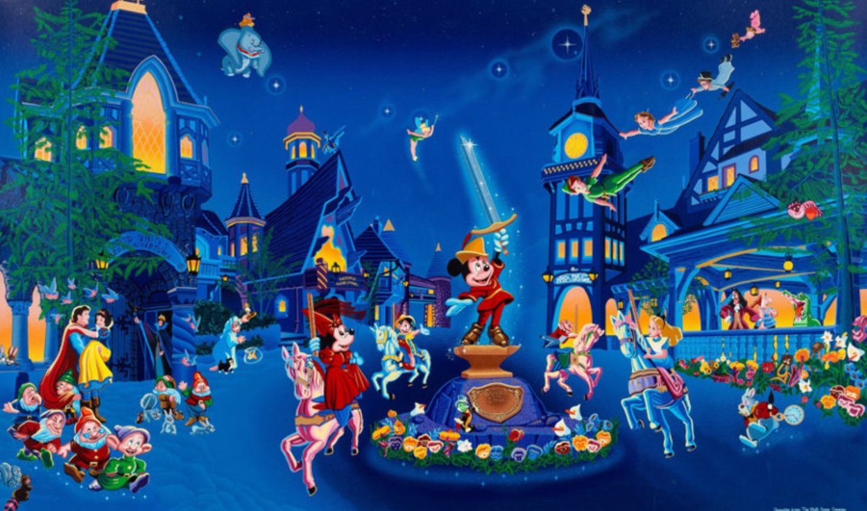 Fantasy Land Limited Edition Print by Melanie Taylor Kent Fantasy Land Limited Edition Print by Melanie Taylor Kent