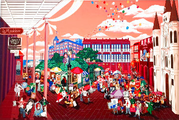 Portraits in the Park AP 1985 Limited Edition Print - Melanie Taylor Kent Portraits in the Park AP 1985 Limited Edition Print - Melanie Taylor Kent
