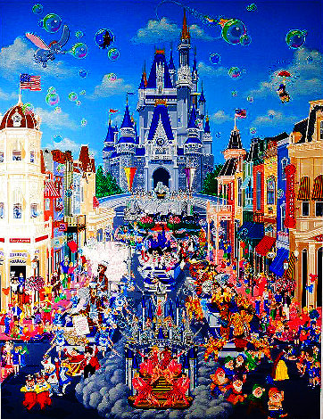 Walt Disney World 1987 Limited Edition Print - Melanie Taylor Kent