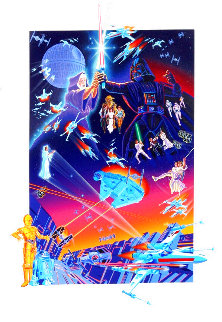 Star Wars 1992 Limited Edition Print - Melanie Taylor Kent Star Wars 1992 Limited Edition Print - Melanie Taylor Kent