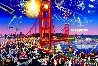 Golden Gate Bridge 1987 w/ Remarque - Huge - San Francisco, California Limited Edition Print by Melanie Taylor Kent - 0