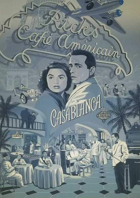 Casablanca 1993 - Huge - Morocco Limited Edition Print by Melanie Taylor Kent