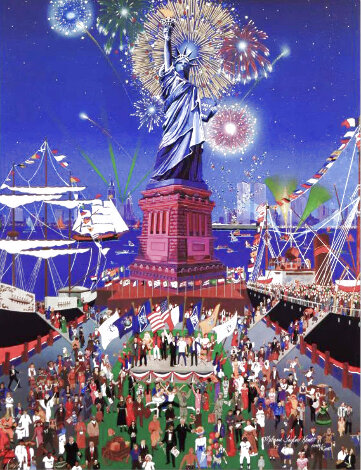 Statue of Liberty 1986 - New York - NYC Limited Edition Print - Melanie Taylor Kent