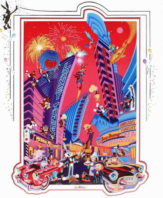 Thats 50 Folks 1991 Limited Edition Serigraph by Melanie Taylor