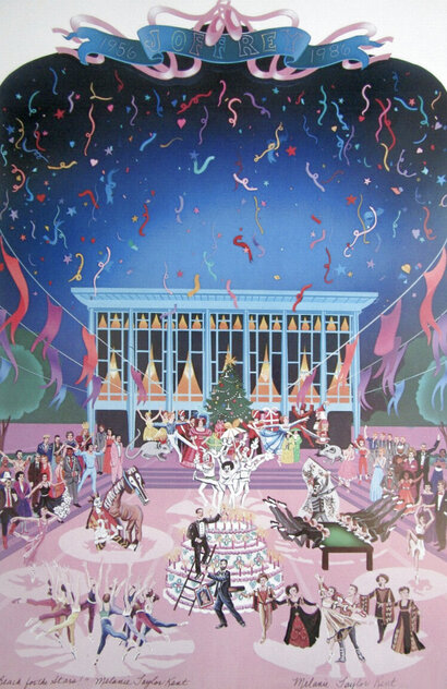 Radio City Music Hall AP 1989 Serigraph 32x22 by Melanie Taylor