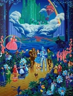 Wizard of Oz Remarqued 1989 Limited Edition Print - Melanie Taylor Kent Wizard of Oz Remarqued 1989 Limited Edition Print - Melanie Taylor Kent