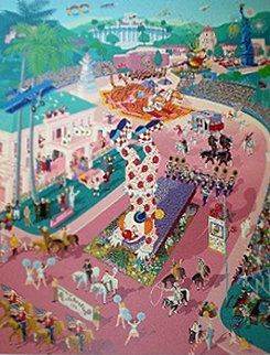Rose Parade Centennial 1988 Limited Edition Print - Melanie Taylor Kent Rose Parade Centennial 1988 Limited Edition Print - Melanie Taylor Kent