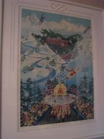 Let the Winter Games Begin 1988 Limited Edition Print by Melanie Taylor Kent - 1 Let the Winter Games Begin 1988 Limited Edition Print by Melanie Taylor Kent - 1