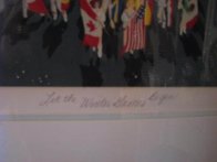 Let the Winter Games Begin 1988 Limited Edition Print by Melanie Taylor Kent - 3 Let the Winter Games Begin 1988 Limited Edition Print by Melanie Taylor Kent - 3