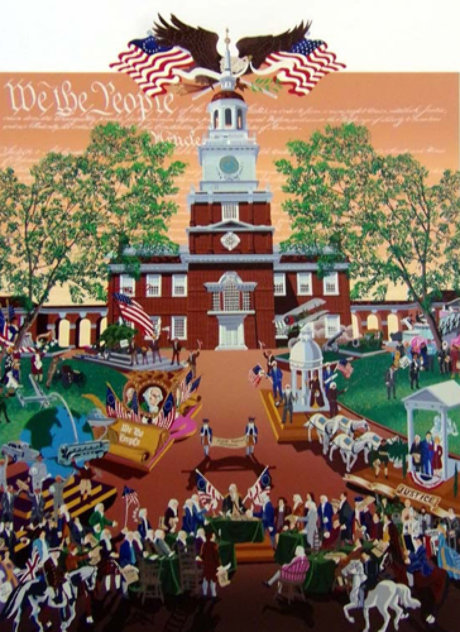 We the People 1987 Limited Edition Print by Melanie Taylor Kent
