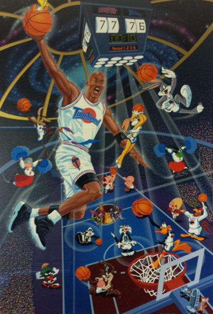 Space Jam 1996 Limited Edition Print by Melanie Taylor Kent