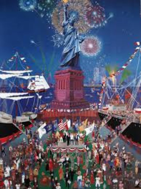 Statue of Liberty 1986 Limited Edition Print by Melanie Taylor Kent
