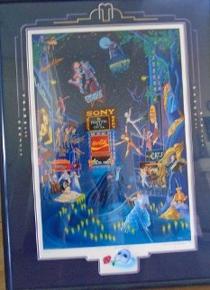 Broadway 1990 with Remarque Limited Edition Print - Melanie Taylor Kent Broadway 1990 with Remarque Limited Edition Print - Melanie Taylor Kent