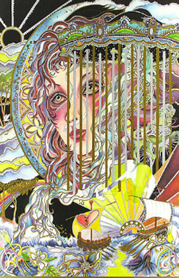 Carousel Fantasia 1980 Limited Edition Print by Melanie Taylor Kent Carousel Fantasia 1980 Limited Edition Print by Melanie Taylor Kent