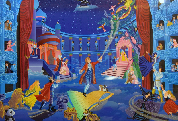 Tribute to Mozart 1990 by Melanie Taylor Kent - For Sale on Art