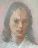 Untitled Portrait 21x17 Original Painting by Earl Kerkam - 2