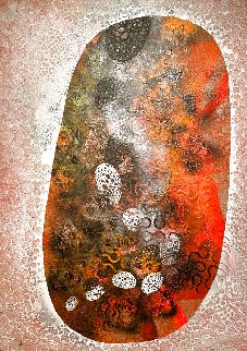 Octopus Series: Endemism, Specific and Explosive in Form 2018 51x31 Huge Original Painting - Ed Kerns