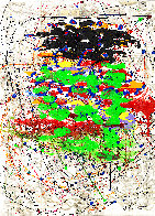 Nom De Guerre 1 2015 34x25 Original Painting by Ed Kerns - 0 Nom De Guerre 1 2015 34x25 Original Painting by Ed Kerns - 0