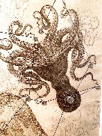 Octopus Mediation Series: Octopus Study 1 2018 42x25 - Huge Drawing by Ed Kerns - 3