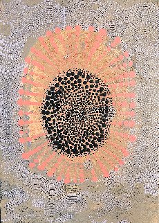 Octopus Meditations: Explosive Life 2018 43x32 HS - Huge Original Painting - Ed Kerns Octopus Meditations: Explosive Life 2018 43x32 HS - Huge Original Painting - Ed Kerns