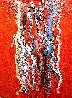 Picrophilus Torridus, Adapted to Hot, Acidic Conditions: King of the Fish 2023 40x30 - Hug Original Painting by Ed Kerns - 0
