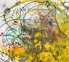 Now is to Time as Here is to Space 2024 31x25 Mixed Media Original Painting by Ed Kerns - 1 Now is to Time as Here is to Space 2024 31x25 Mixed Media Original Painting by Ed Kerns - 1